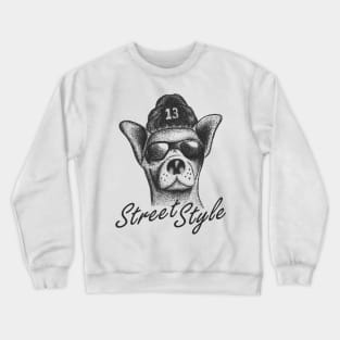 Street Style Crewneck Sweatshirt